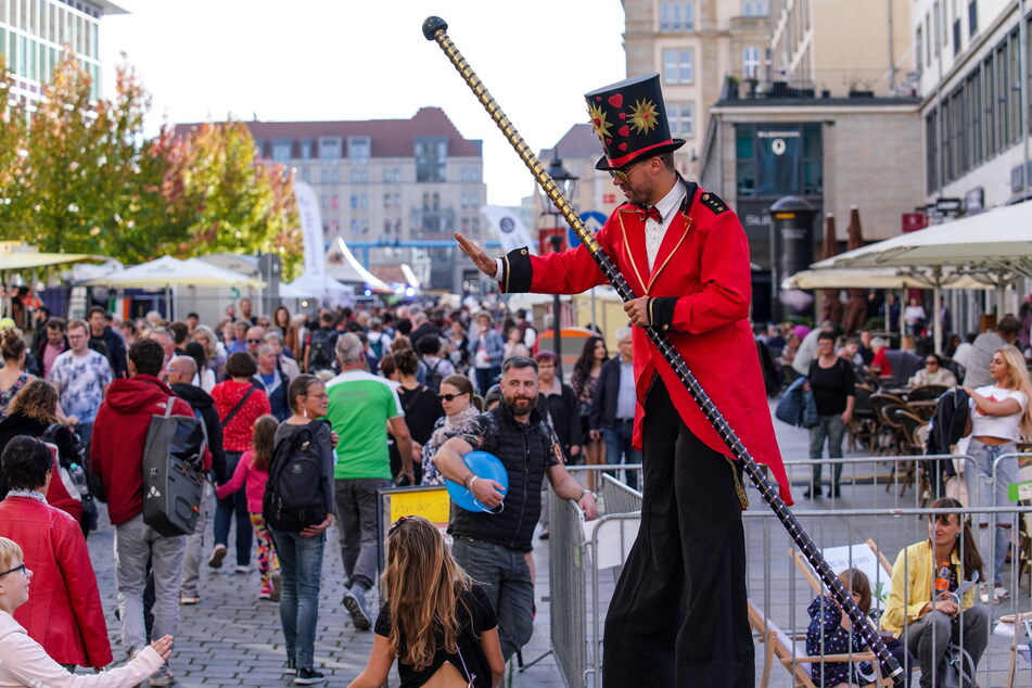 Den Stadtfest-Besuchern wurde ein buntes Programm geboten.