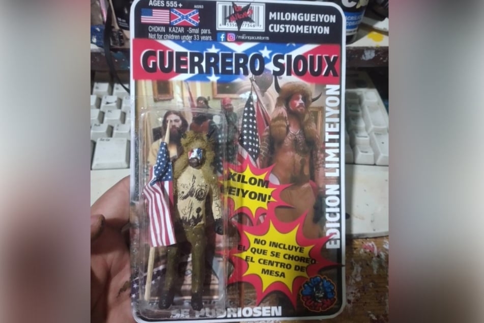 QAnon "shaman" who stormed the Capitol now available as action figure