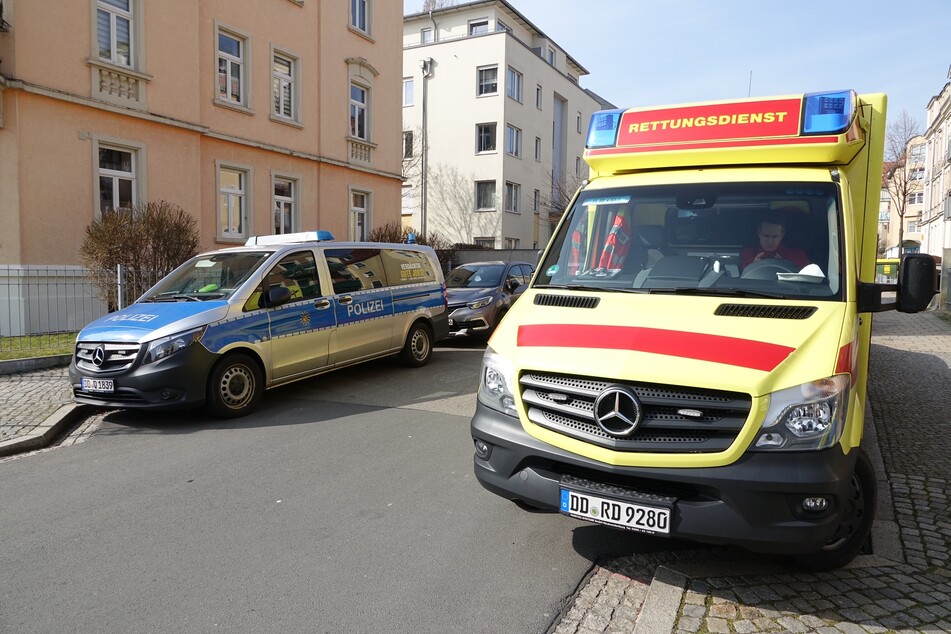Polizei und Rettungsdienst waren vor Ort.