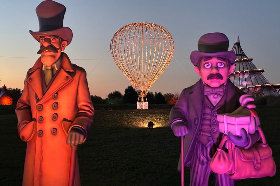 "Lumagica" in Magdeburg lädt mit Phileas Fogg und Passepartout dieses Jahr zu "In 80 Tagen um die Welt" ein.