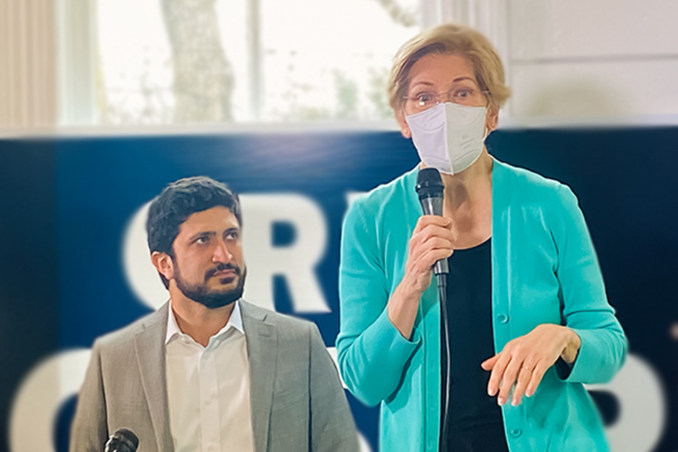 Sen. Elizabeth Warren won the crowd over while rallying for Greg Casar at a Get Out the Vote event in Austin, Texas on Wednesday.