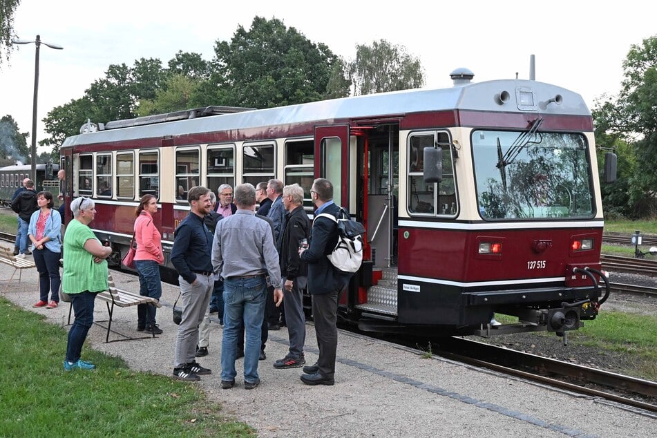 Die historischen Eisenbahnen sind für Besucher immer wieder eine Attraktion.
