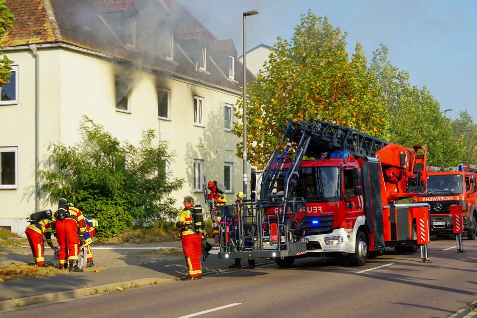 Die Feuerwehr konnte den Brand unter Kontrolle bringen.