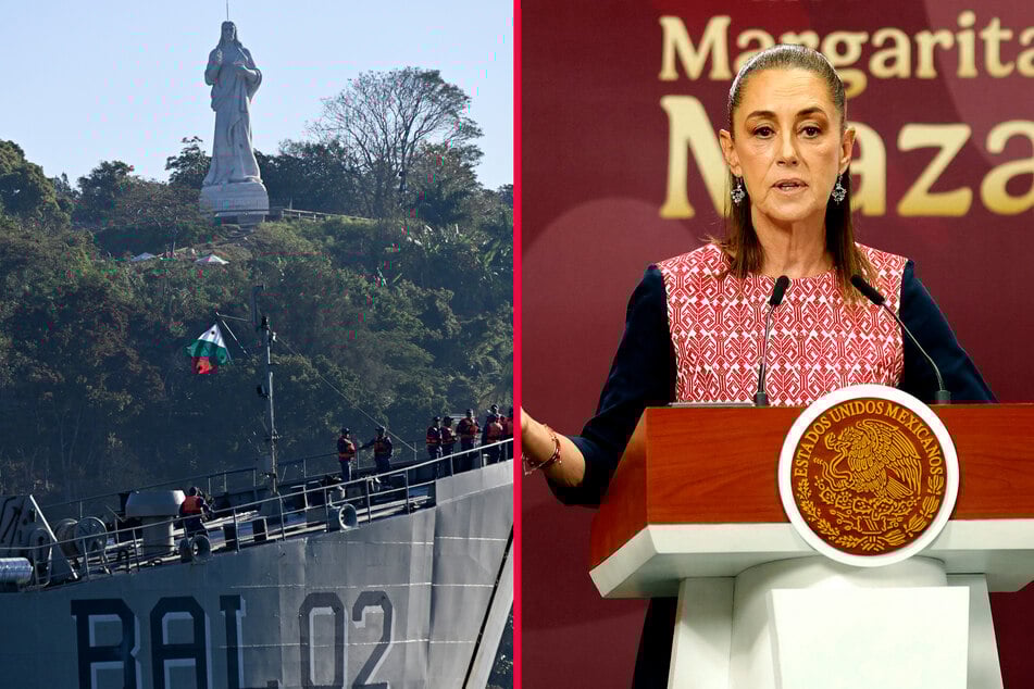 President Claudia Sheinbaum suggested that Mexico could act as an air bridge, allowing planes to refuel before making the journey to Cuba.