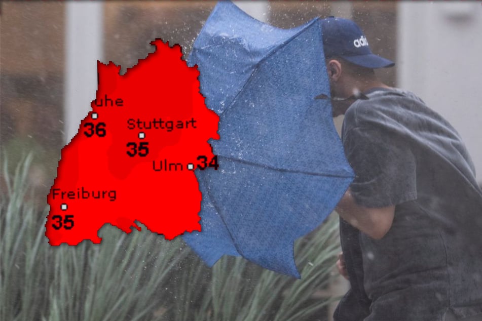 In den kommenden Tagen müssen sich Baden-Württemberger auf teils starke Regenschauer einstellen.