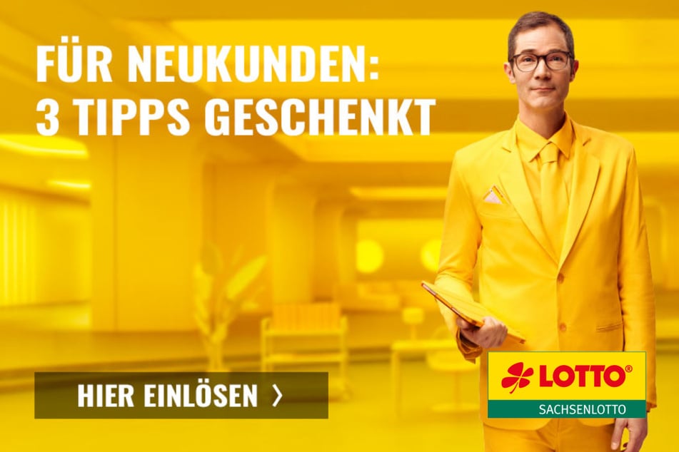 Neukunden erhalten drei Gratis-Tipps von Sachsenlotto geschenkt.