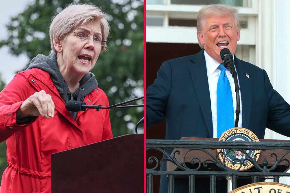 Senator Elizabeth Warren actually agrees with President Donald Trump on scrapping the debt limit.