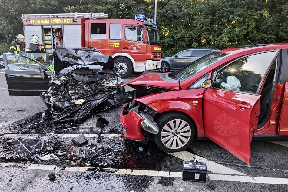 In Waldniel kam es heute Morgen zu einem schweren Unfall.