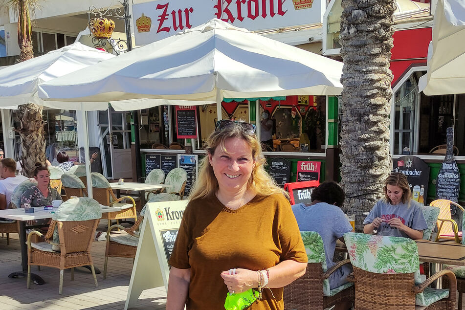 Die Schweizerin Beatrice Ciccardini leitet in Palma auf Mallorca die Bar «Zur Krone». Sie fürchtet nicht, dass die Urlauber aus Deutschland nun wegbleiben.