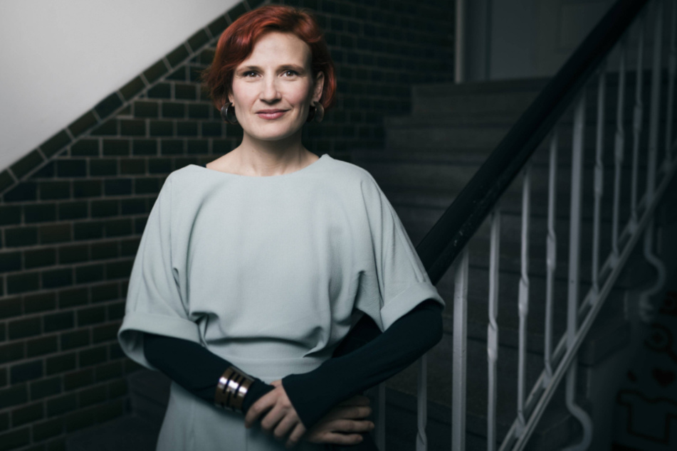 Katja Kipping ist Vorsitzende der Partei Die Linke. Die Dresdnerin will im kommenden Jahr wieder in den Bundestag einziehen und dort Brücken bauen für eine Mehrheit links der CDU.