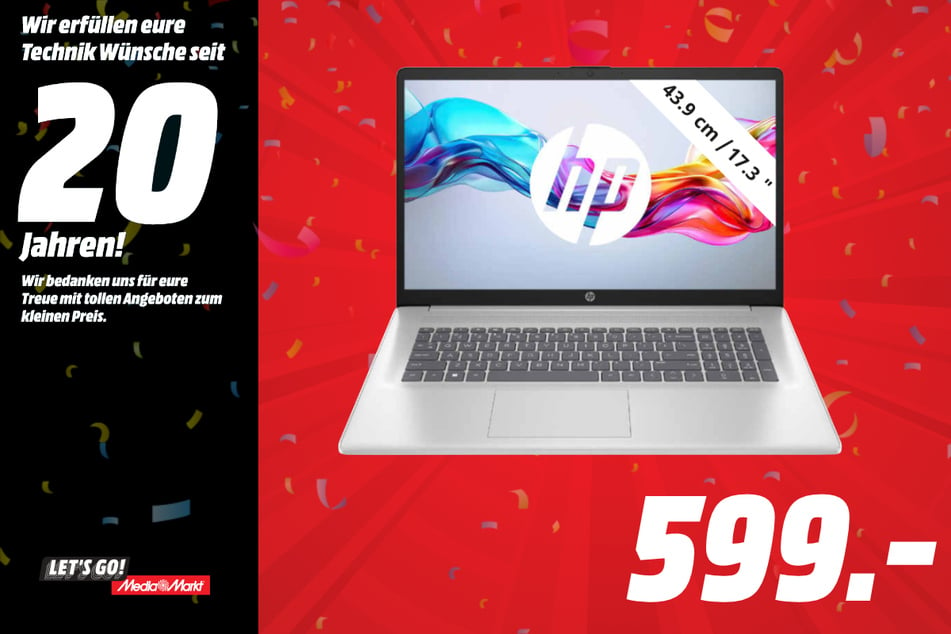 HP-Notebook für 599 Euro.