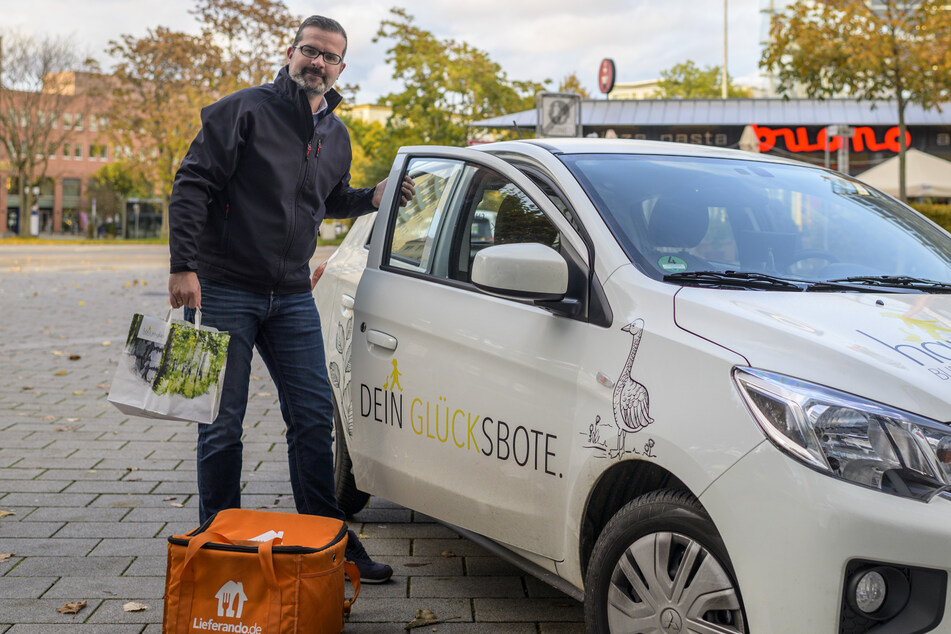 Rene Richter (40) vom "Hans im Glück" ist auf Restaurant-Essen per Lieferdienst eingestellt.