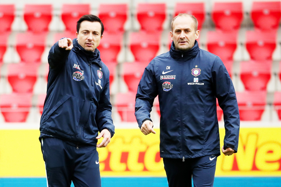 Daniel Meyer (42, l.) und Carsten Müller waren gemeinsam aktiv.