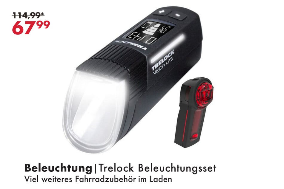 Trelock Beleuchtungsset
