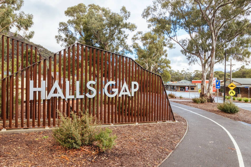 Tinko reist nach Halls Gap in Australien.