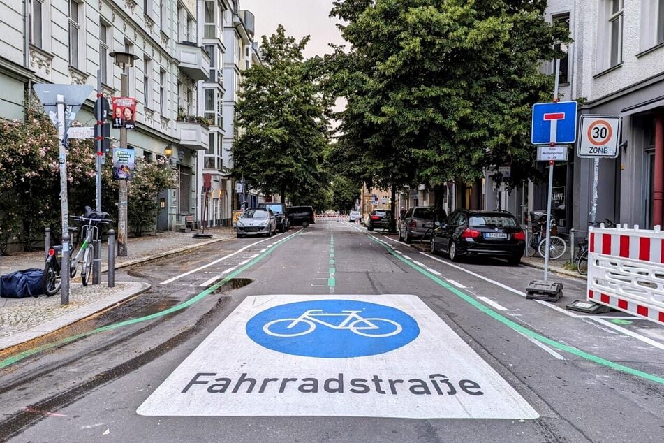 Auf der Gartenstraße haben Fahrräder nun Vorrang.