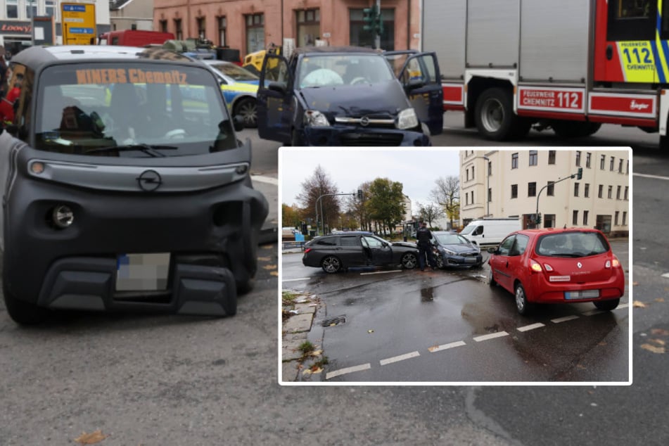Ausgefallene Ampel sorgt für Chaos in Chemnitz: Vier Unfälle in 24 Stunden