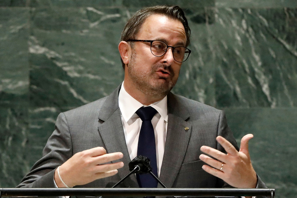 Luxemburgs Premierminister Xavier Bettel (48).
