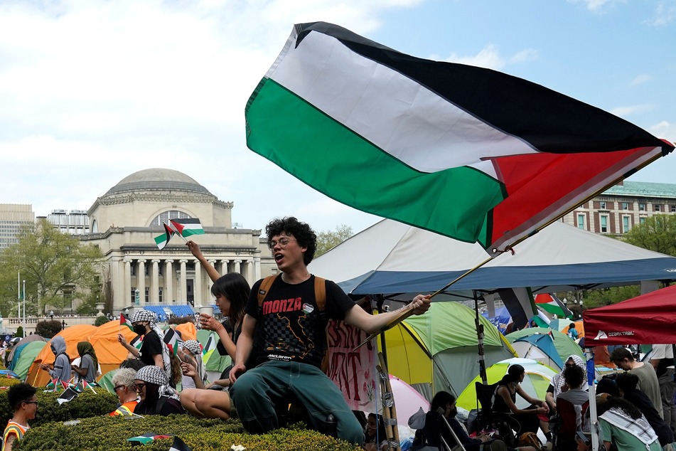 Protesters are demanding that Columbia University divest its financial holdings linked to Israel and end its cooperation with Israeli universities.
