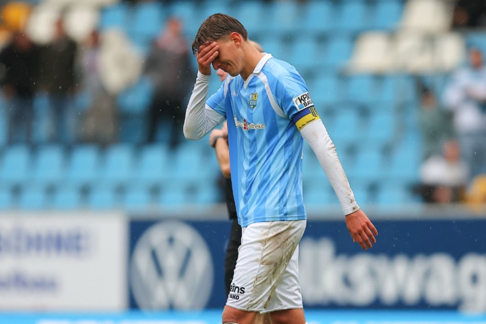 Ein enttäuschter Felix Müller (28). Das war nach dem 2:2 daheim gegen Eilenburg.