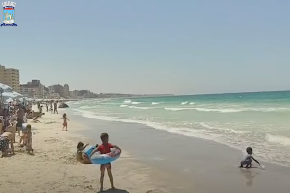 Das Unglück passierte am Strand von Abu Talat.