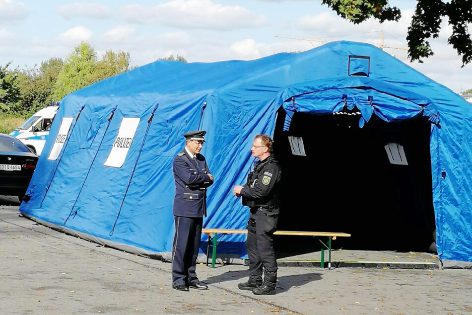 Polizeipräsident Lutz Rodig (59) traf am Fundort der Bombe an.