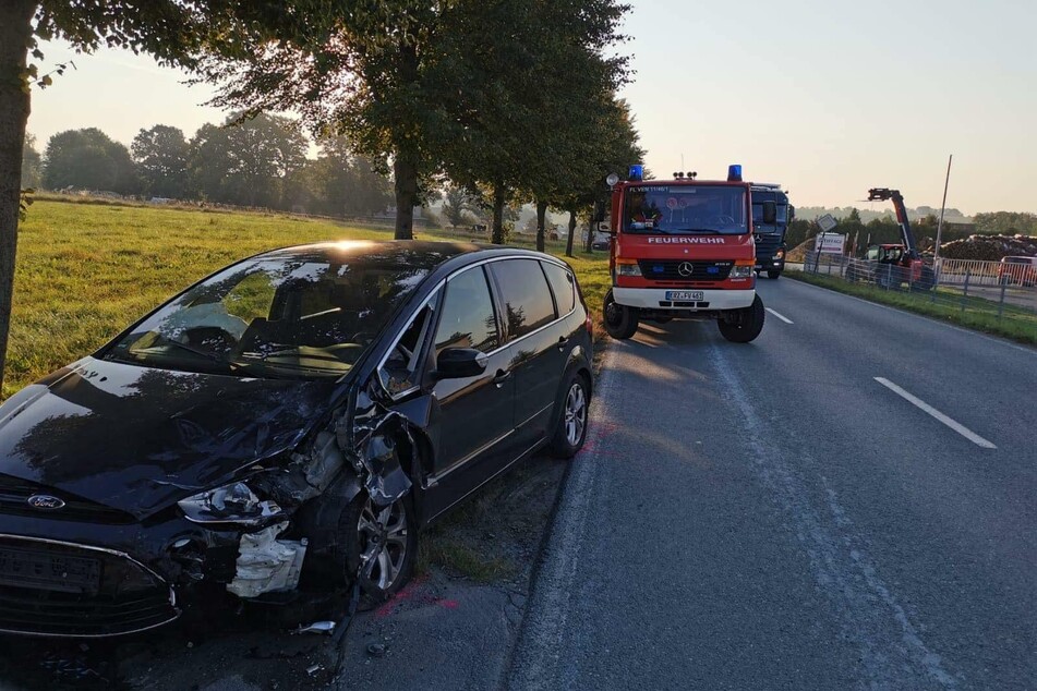 Eine Ford-Fahrerin geriet am Mittwochmorgen auf der S230 in den Gegenverkehr.