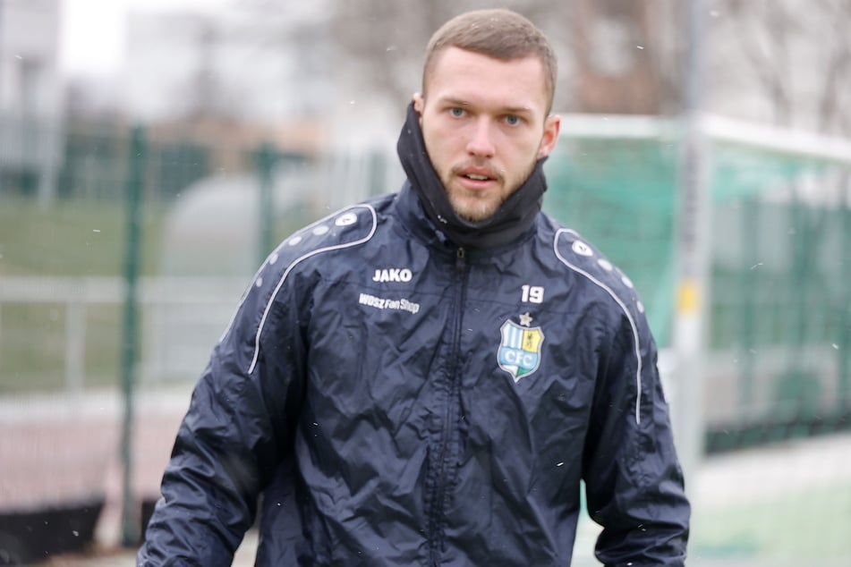 Luc Elsner (19) trainiert seit Montag beim CFC mit.