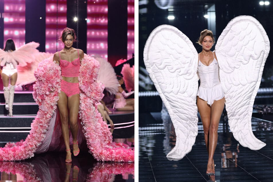 Gigi Hadid once again shone on the catwalk at this year's Victoria's Secret fashion show.