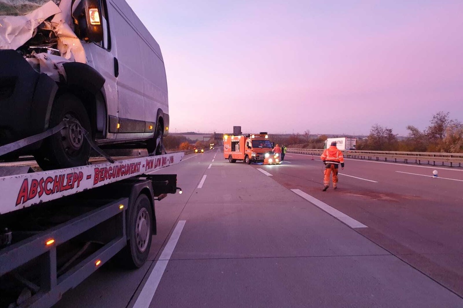 Die A9 musste zwischenzeitlich für mehrere Stunden gesperrt werden.