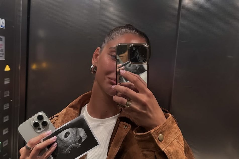 Die Ex-Schwimmerin hatte Anfang August überraschend ihre Schwangerschaft bekannt gegeben.