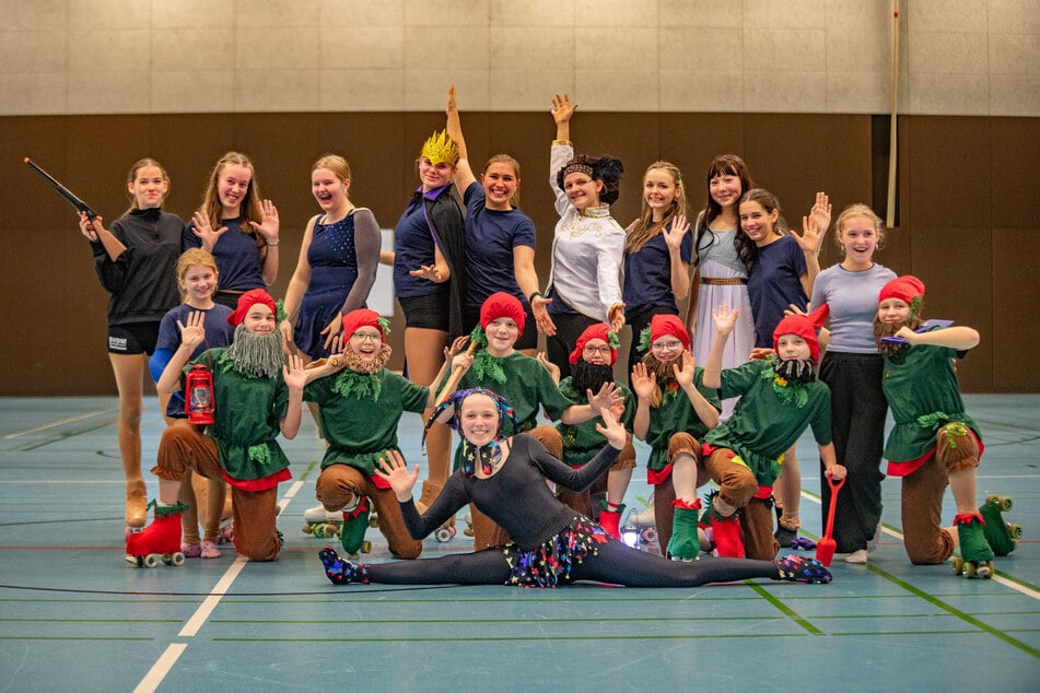 Die Kids sind mit riesiger Freude dabei. Die Hauptrollen sind sogar doppelt besetzt.