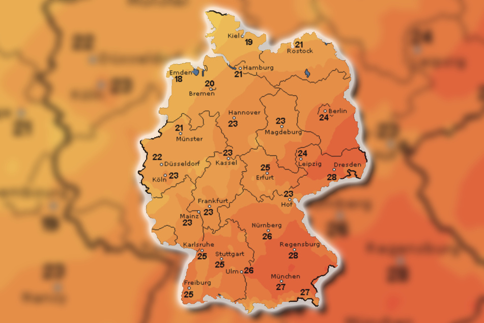 Am Wochenende wird es in den meisten Teilen Deutschlands überraschend warm.