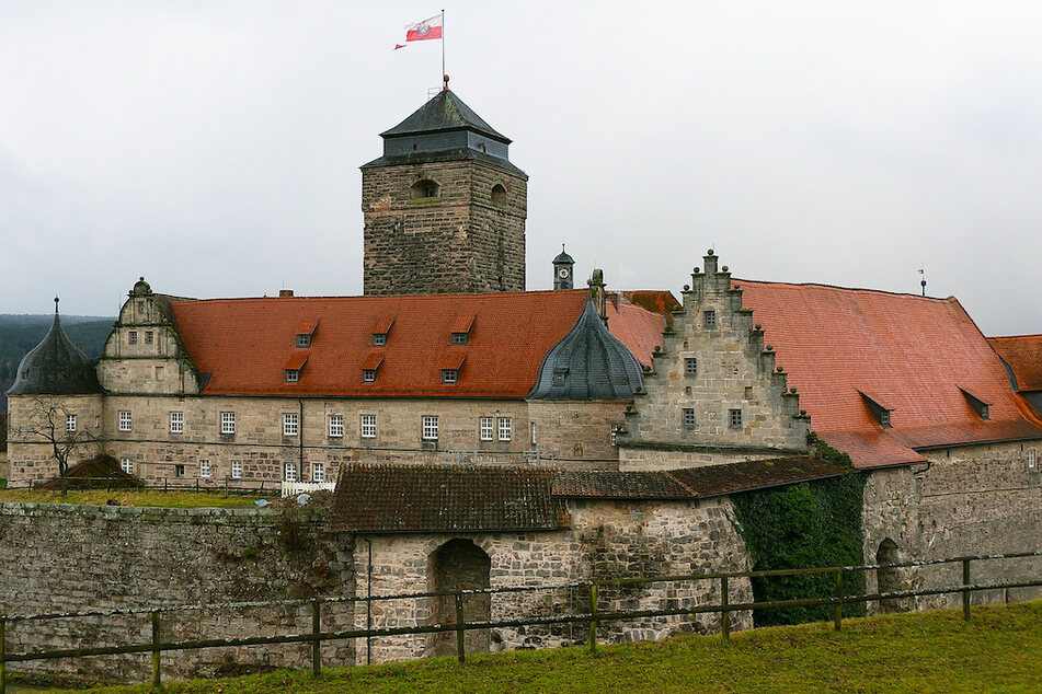 Die Festung Rosenberg im oberfränkischen Kronach.