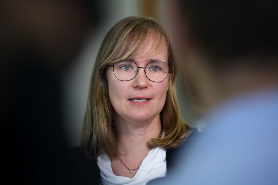 Eva von Angern (48, Die Linke) wurde von mehreren Parteigremien vorgeschlagen. (Archivbild)