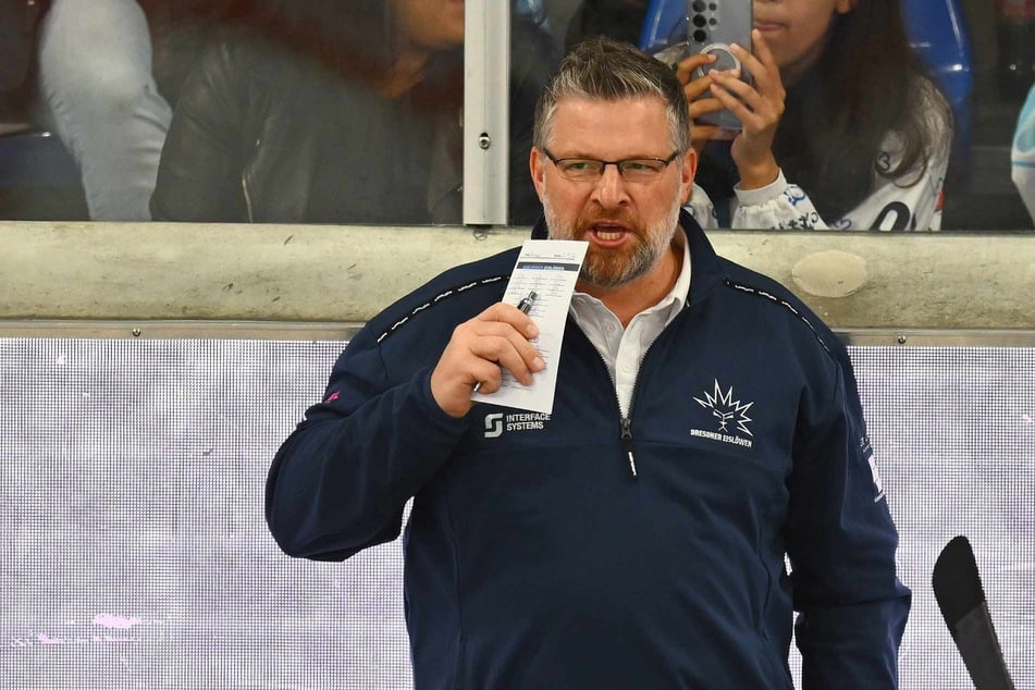 Eislöwen-Headcoach Bo Šubr war mit dem Test zufrieden.