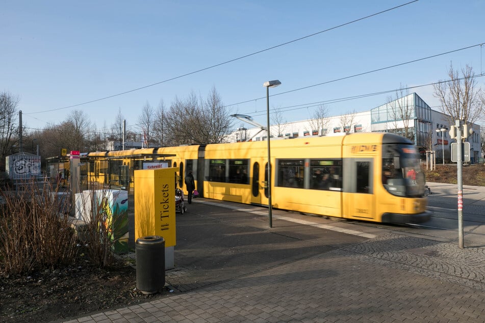 Die Straftat ereignete sich zwischen "Merianplatz" und "Tharandter Straße". (Archivbild)