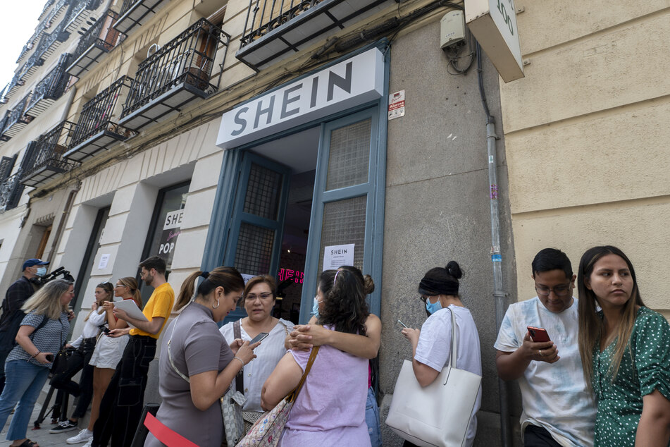 In Spanien eröffnete Shein 2022 seinen ersten Pop-up-Store.