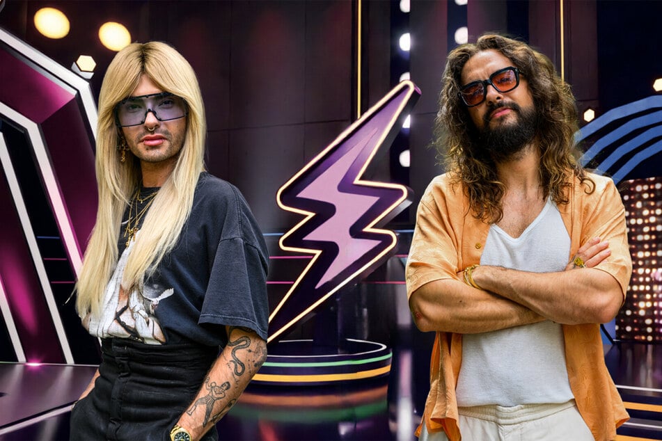 In der Show treten die Zwillinge Bill (l.) und Tom Kaulitz (beide 34) gegeneinander an.