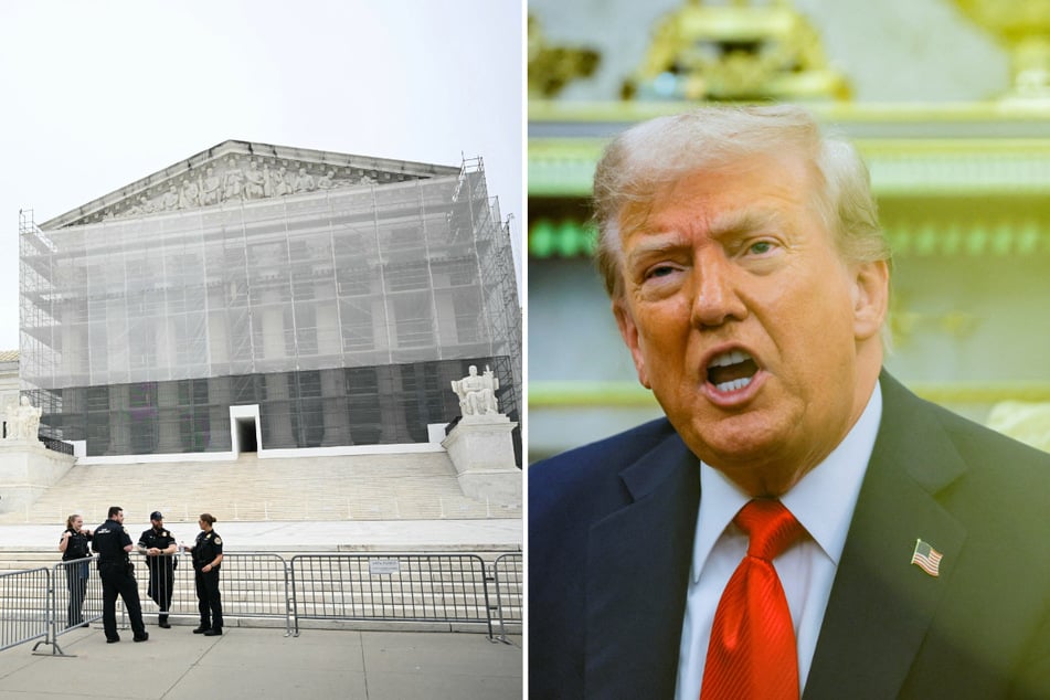Trump makes "third-world country" claim as he takes tariff battle to Supreme Court