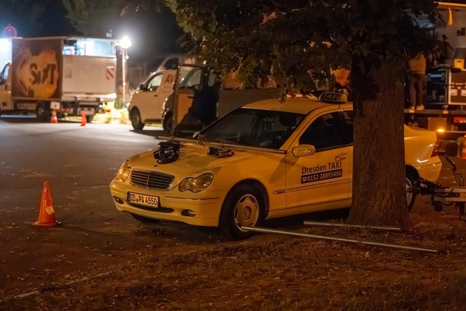 Einige Szenen, unter anderem die mit dem Taxi, wurden am Wochenende in Leipzig gedreht.