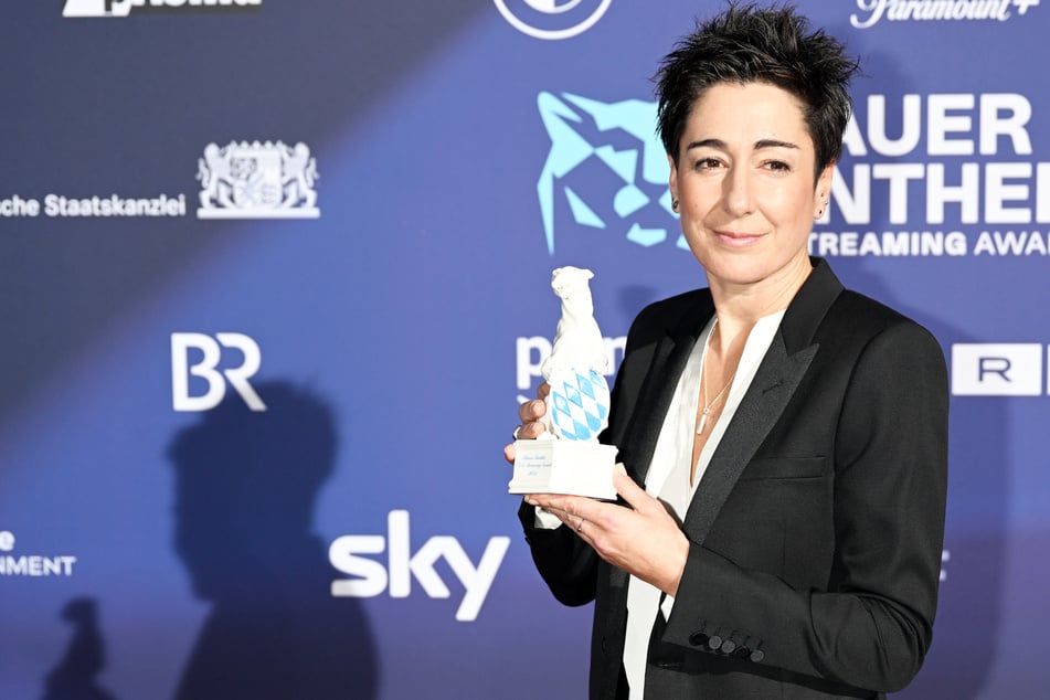 Im vergangenen Jahr erhielt Dunja Hayali beim Medienpreis "Blauer Panther" in München den Ehrenpreis.