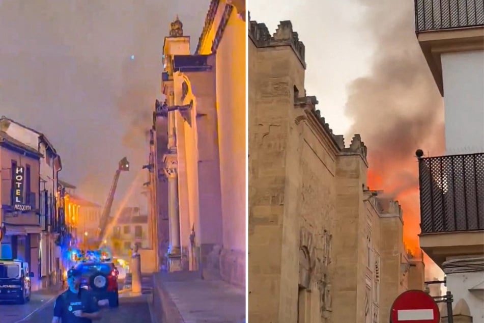Weltkulturerbe in Flammen: Große Schäden an berühmtem Bauwerk
