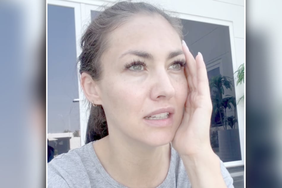 Fiona Erdmann (37) ist mit ihrer Familie im Oman untergekommen.