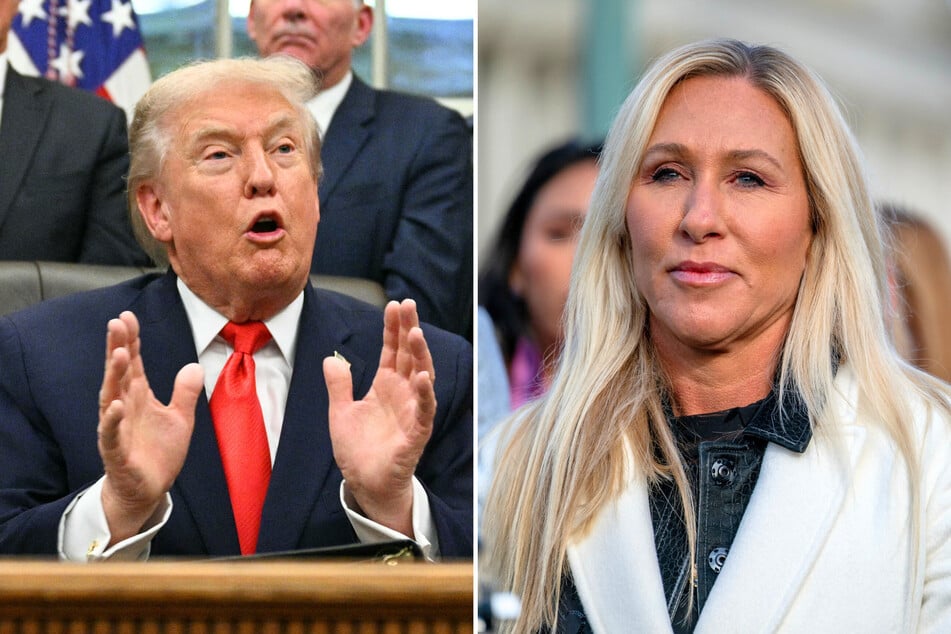 In a recent interview, Marjorie Taylor Greene argued that the "dam is breaking" as Republicans have been voting against President Donald Trump.