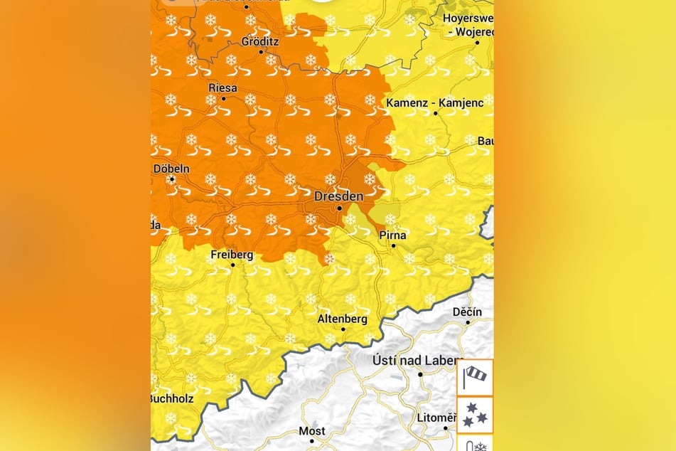 Der Deutsche Wetterdienst (DWD) warnt vor markanter Glätte.