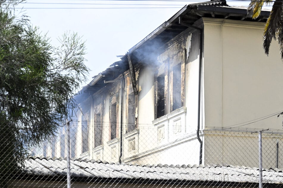 Bei den Knast-Aufständen legten die Häftlinge auch Feuer in den Haftanstalten.