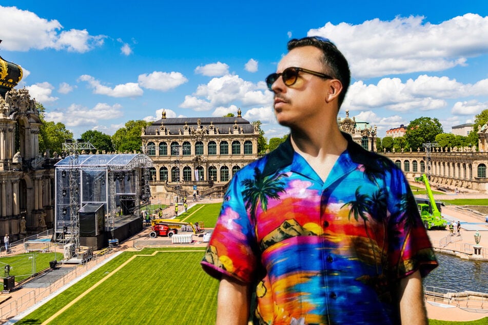 Dresden: Purple Disco Machine: Zwinger rüstet für vier Tage Party