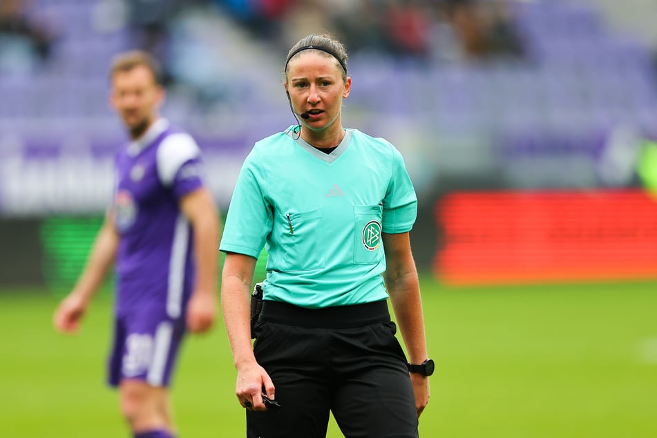 Doppelte Final-Schiedsrichterin: Franziska Wildfeuer (32).
