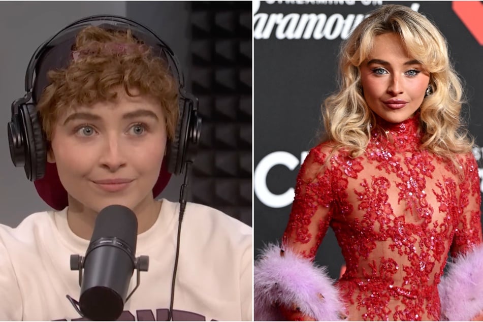 Sabrina Carpenter (pictured) joined SNL host Finn Wolfhard and musical guest A$AP Rocky as her hysterical alter ego Tayson.